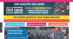 Desktop Screenshot of indiacoldchainshow.com